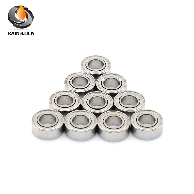 10Pcs High Quality 5x10x3mm  SMR105ZZW3  ABEC-9 Stainless Steel Ball Bearing