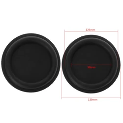 2PCS 75/90/92/139mm Bass Diaphragm Vibration Membrane Passive Radiator Speaker Repair Parts DIY Home Theater Accessories
