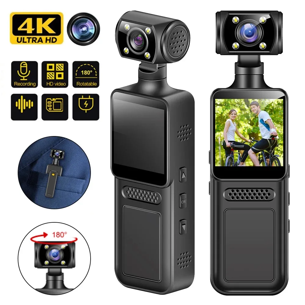 M13 Portable 4K WiFi Body-Worn Camera for Outdoor Sports for Bike Action Adventures Cross-Border Travel Bicycle Driver Recorder