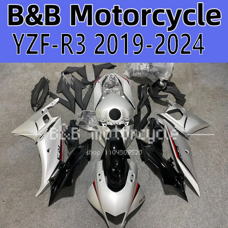 For YAMAHA YZFR3 R25 19 20 21 22 23 24 25 Fairing Kit YZFR3 2019 2020 2021 2022 2023 2024 2025 Motorcycle Fairings ABS Injection