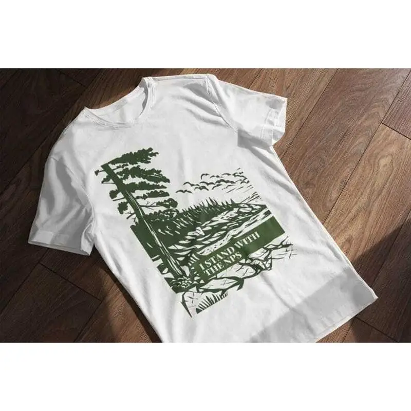 I Stand with NPS T Shirt National Park Support Protect Our Parks