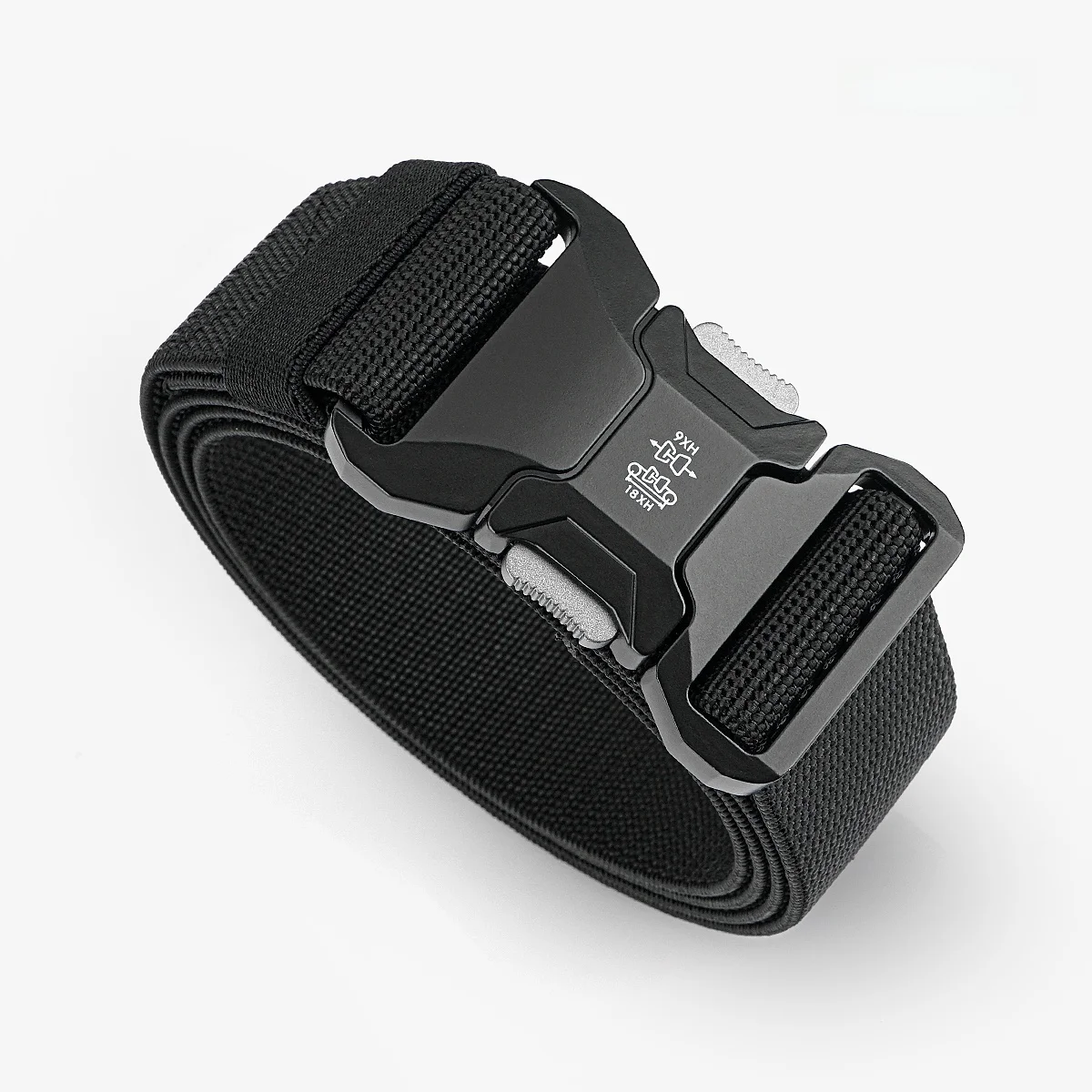 high-quality-alloy-tactical-quick-release-buckle-belt-woven-elastic-adjustment-training-commuting-belt-for-youth-universal-ge