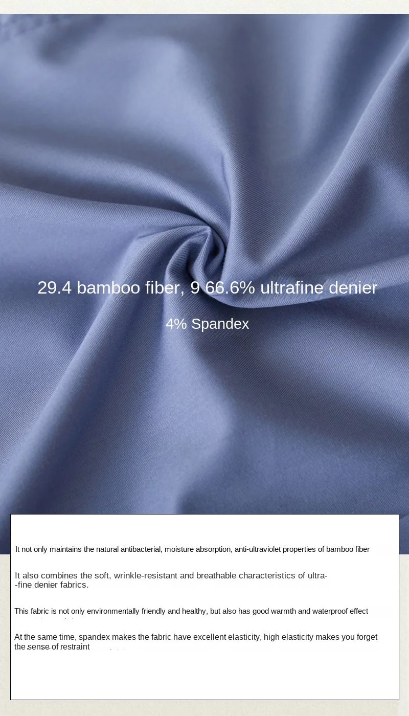 Herr. Deer San Gentry Langärmliges, bügelfreies Hemd mit italienischem Windsor-Kragen. Hautfreundliches, dreifaches, schmal geschnittenes Business-Hemd – Detail 4