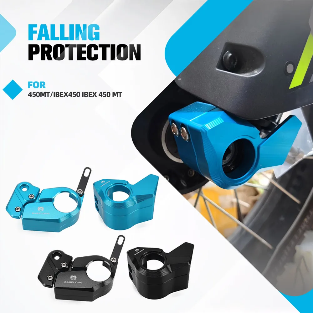 

450MT 2024-2025-2026 ABS Sensor Guard Fork Leg Guard Cover Fork Lower Shoe Protector FOR CFMOTO 450MT/IBEX450 IBEX 450 MT