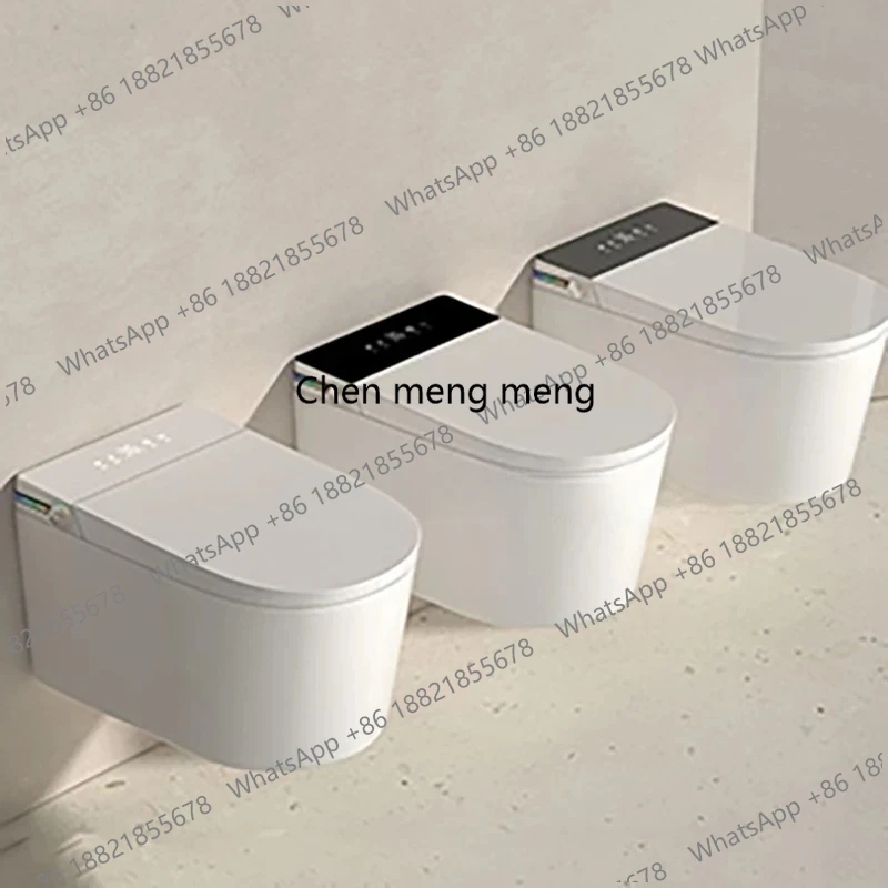 

Настенный умный унитаз-биде для ванной комнаты, без бачка, с автоматическим открыванием/закрыванием, подогревом сиденья, электрический, удлиненный, настенный