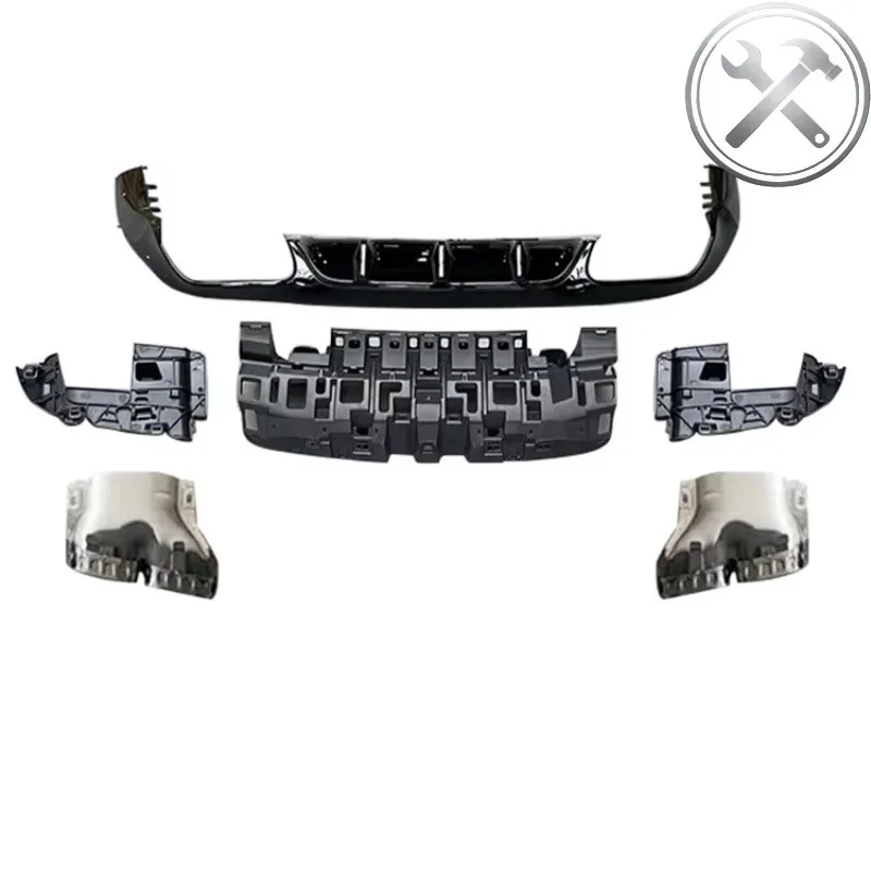 

High Quality E63S Style Rear Diffuser E Class W238 Upgrade Aero Bumper Lip Exterior Mod Parts 2017-2023