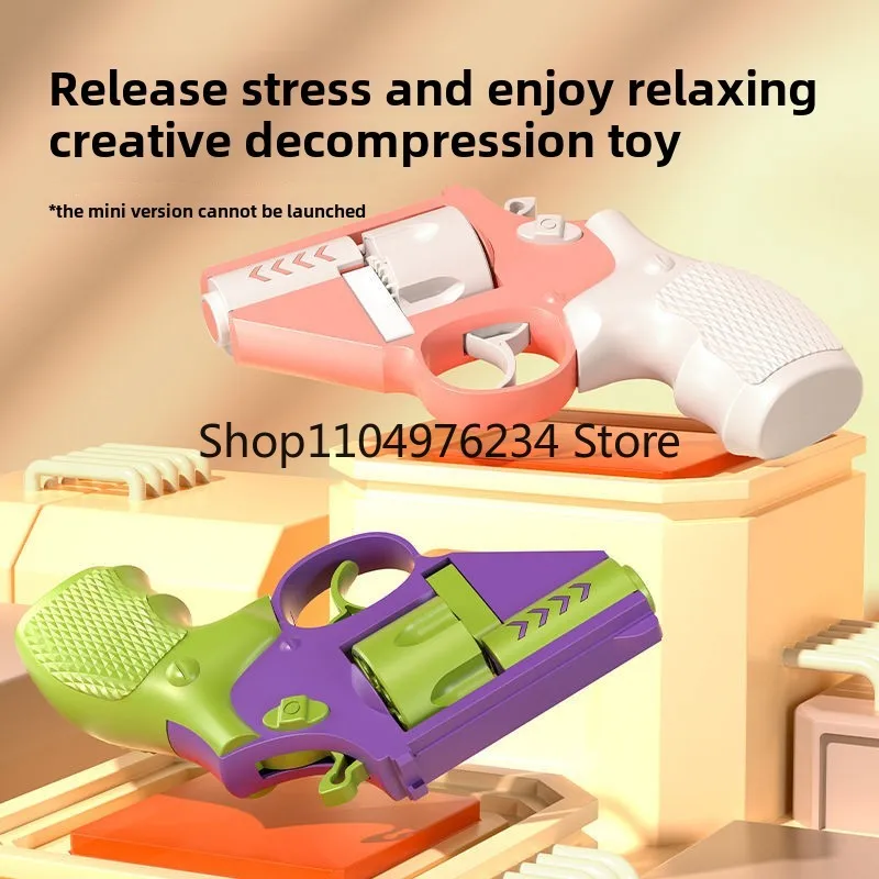 フィジェットトイ 3Dプリント ミニ1911 フィジェットブラスター ストレス解消おもちゃ 大人向け 回転式デザイン 誰でも使える 最高の贈り物