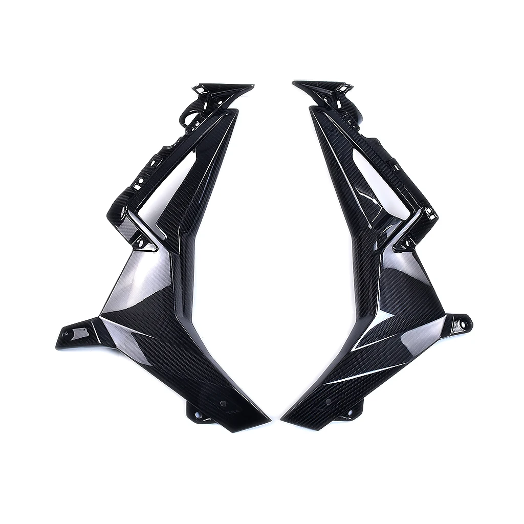 3K Pure Dry Carbon Fiber Lnternal Side Cover Inside Panels Fairings Side Panel For BMW S1000R 2021 2022 2023 2024 Spoilers