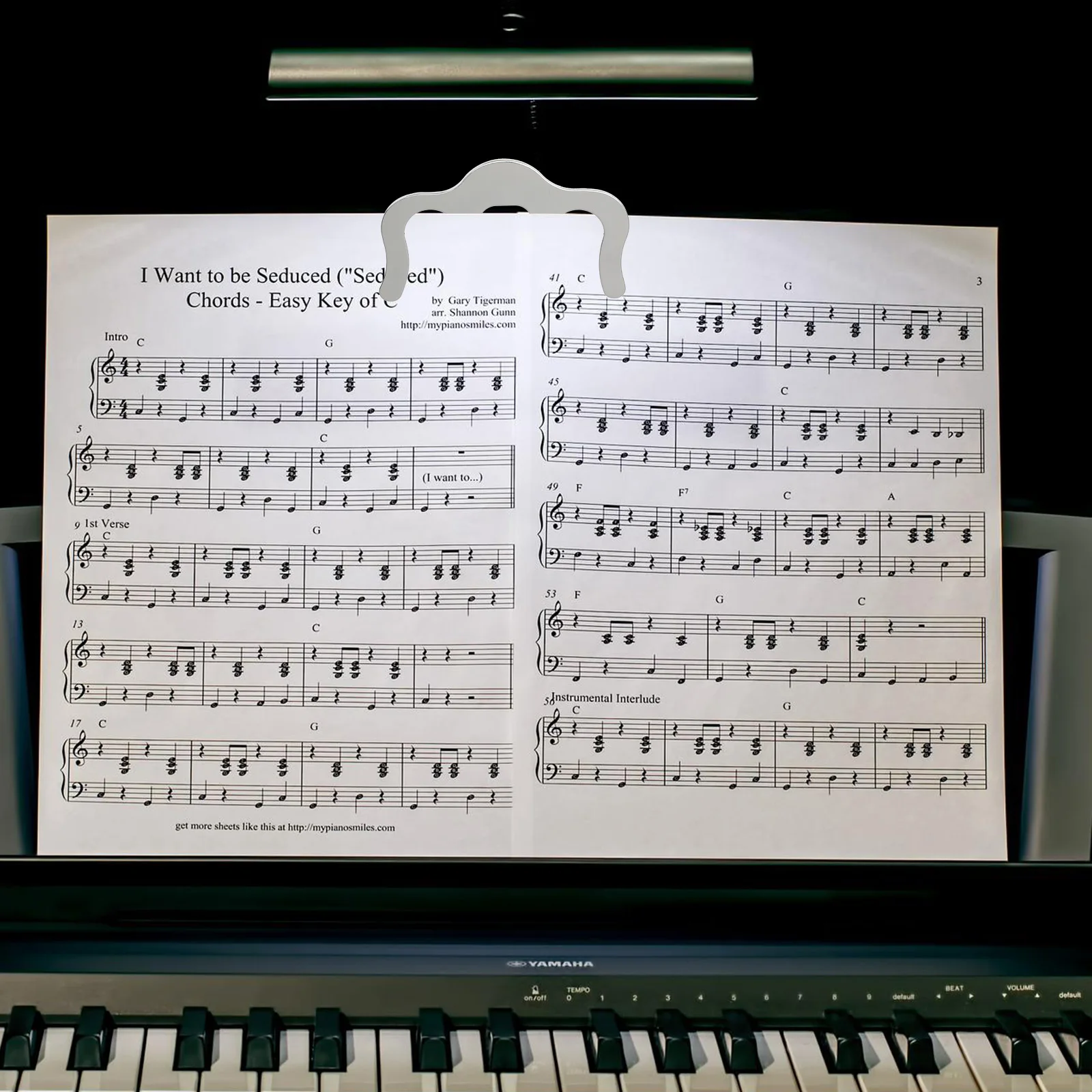 

2pcs Piano Score Clip Music Page Holder Book Black White Alloy Durable Reading Material Musicians Speech Draft Students