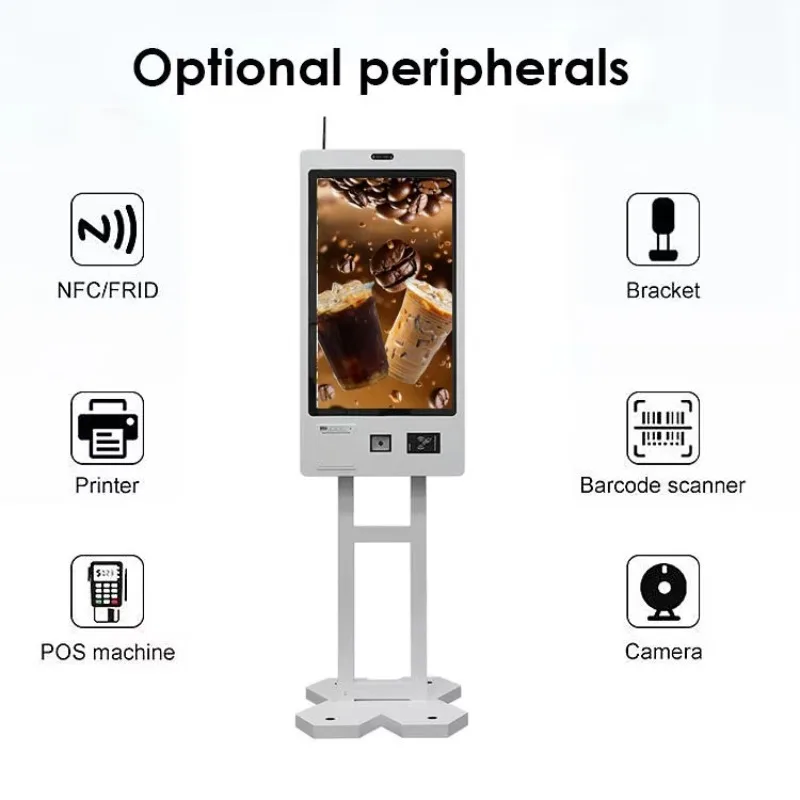 الجملة ODM الخدمة الذاتية شاشة تعمل باللمس رصد كشك الخدمة الذاتية قائمة الدفع لمس لمطعم