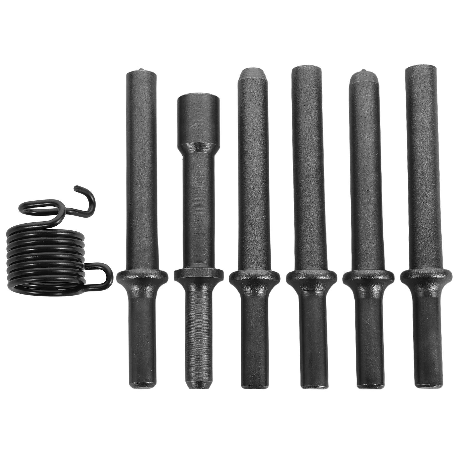 

1 set 1 Set Air Hammer Rivet Bit Set Pneumatic Chisel Bits With Retainer Springs Smoothing Air Hammer Tool Kit For Solid Rivets