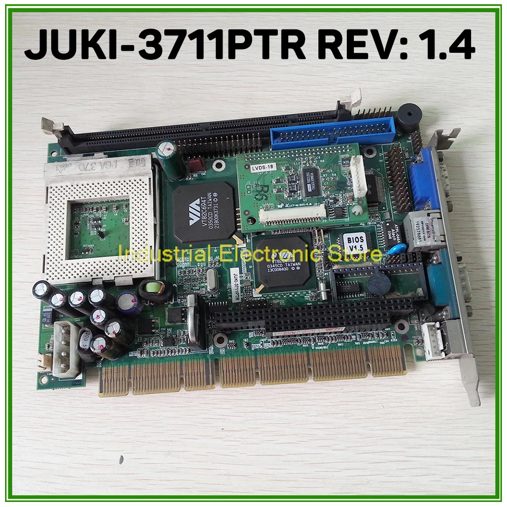 

Half Length Industrial Control Motherboard For IEI Industrial Motherboard JUKI-3711PTR REV: 1.4