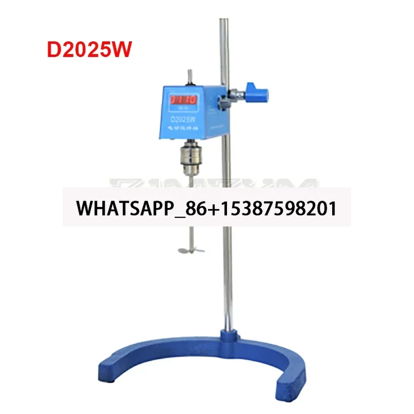 40/100/150/250 W Laborrührer, 1500 U/min, elektrischer digitaler Überkopfrührer für Chemikalien, Shampoo, Farbe und Comestic