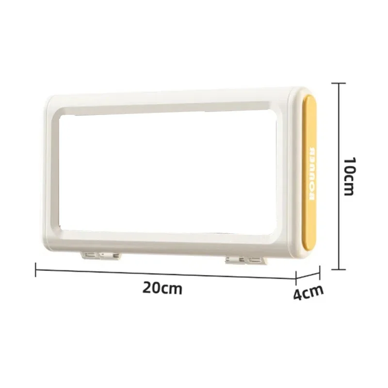 1pc Bathroom Waterproof Mobile Phone Box Can Be Folded And Rotated To Adjust The Bathing And Watching TV In The Toilet.