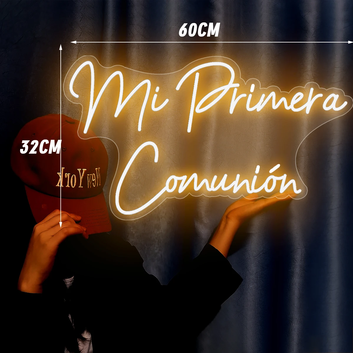 Рисунок 3 - Пользовательский светодиодный знак Mi Primera Comunión
