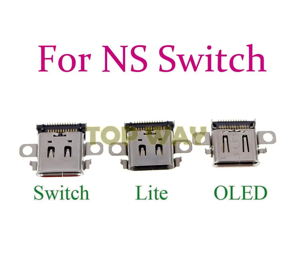 1PC Original Neue Lade Port Buchse Ersatz Typ-C USB Stecker für Nintendo Schalter/Lite/Oled NS Konsole