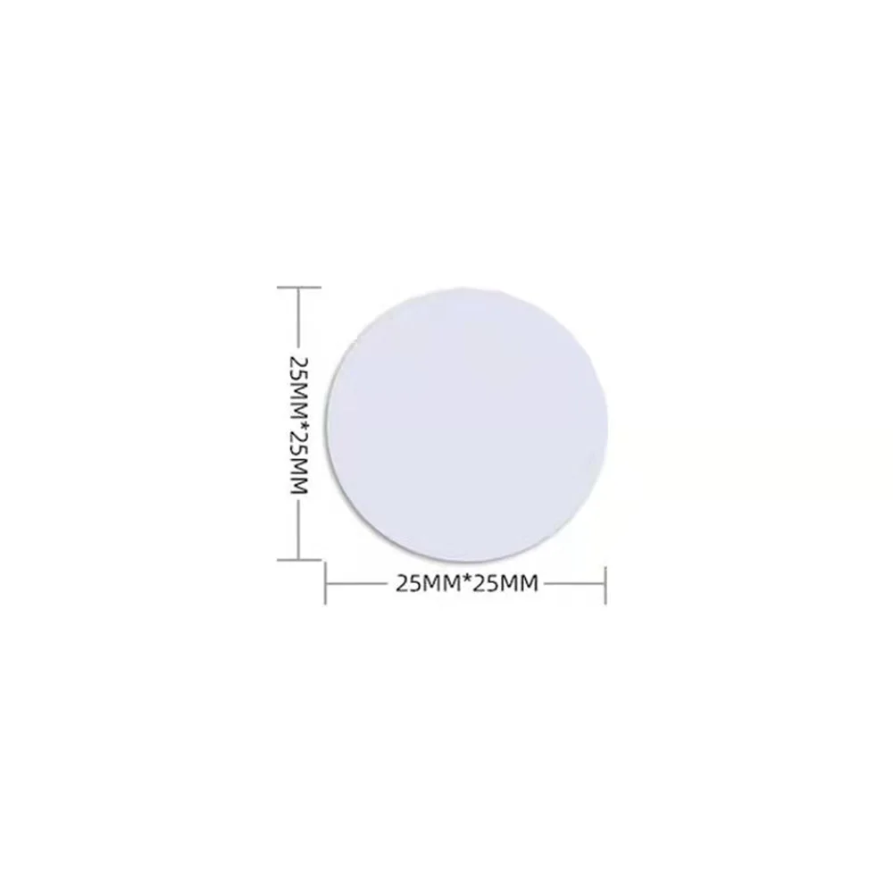 1/5/10PCS UID Smart Chip Sticker RFID Rewritable Clone Copier Tag 13.56Mhz NFC DuplicatorToken 1K S50 25MM Changeable Key