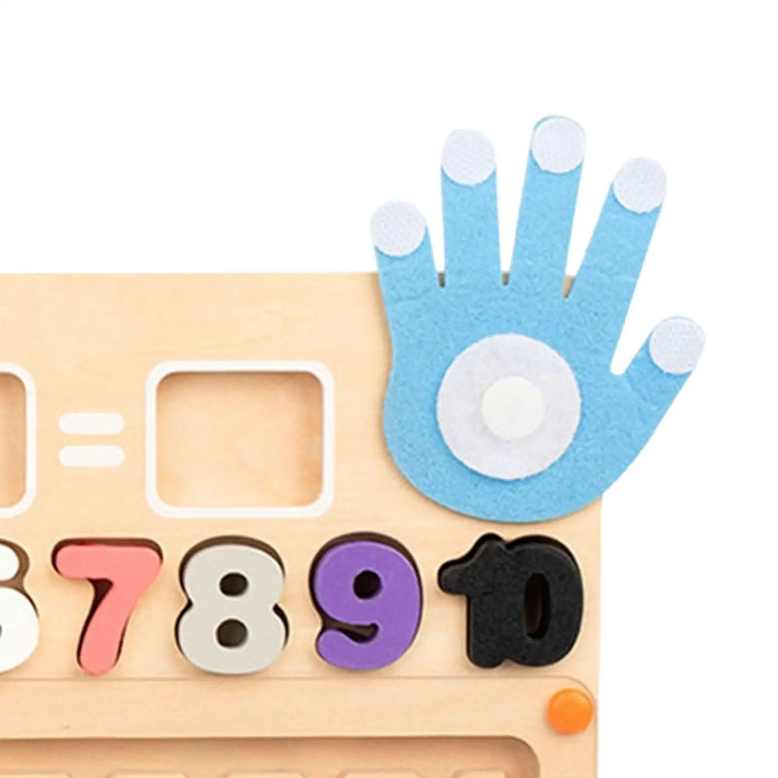 Finger Math Addition & Subtraction Toy,Developmental for Kids,Magnetic Beads Sorting Matching for Preschoolers Children Gift