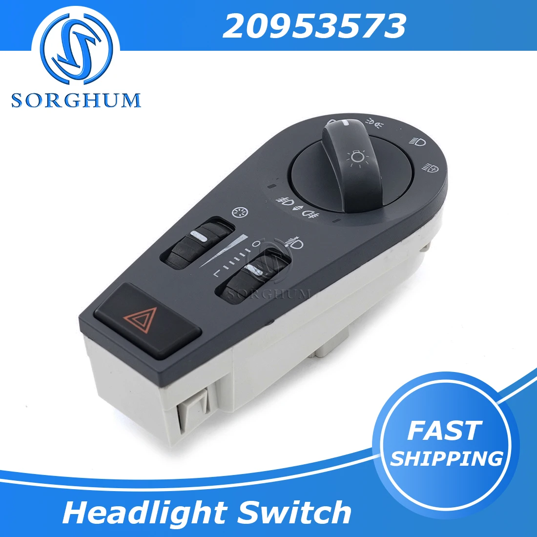 

Sorghum 20942846 20953573 20466304 Headlight Control Fog Lamp Hazard Warning Light Switch For Volvo FH FM Truck Accessories