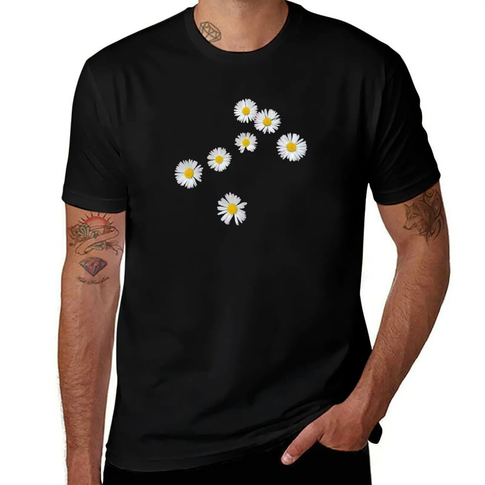 

Daisies T-Shirt t shirts designer men t shirt cotton 100% T-Shirt