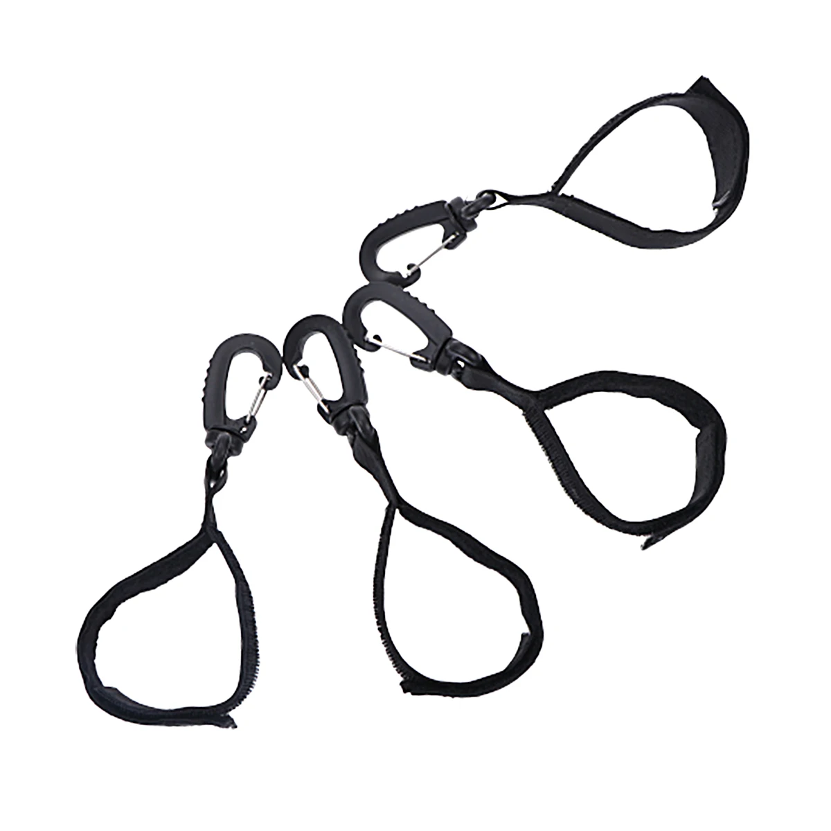 

4pcs Outdoor Universal Paddle Holder Kayak Hook Plastic Kayak Tent Bungee Boat Accessories No Drilling