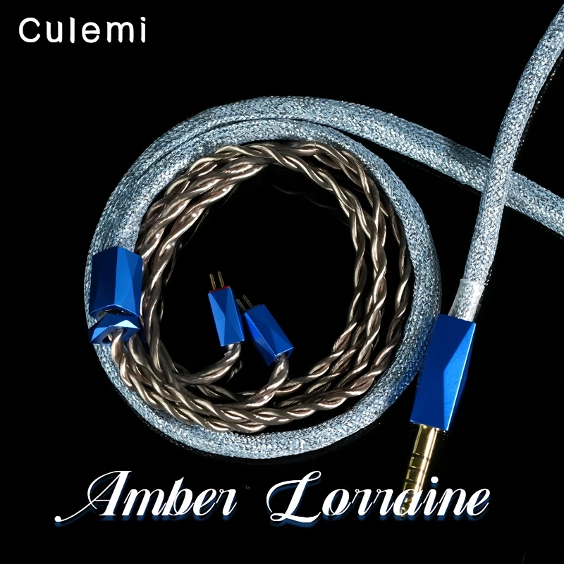 

Culemi-QD In-Ear Headphone Extension Cable with 2.5/3.5/4.4mm Balance MMCX/2Pin/IE900/IE600 for Delci Explorer DaVinci Himalaya