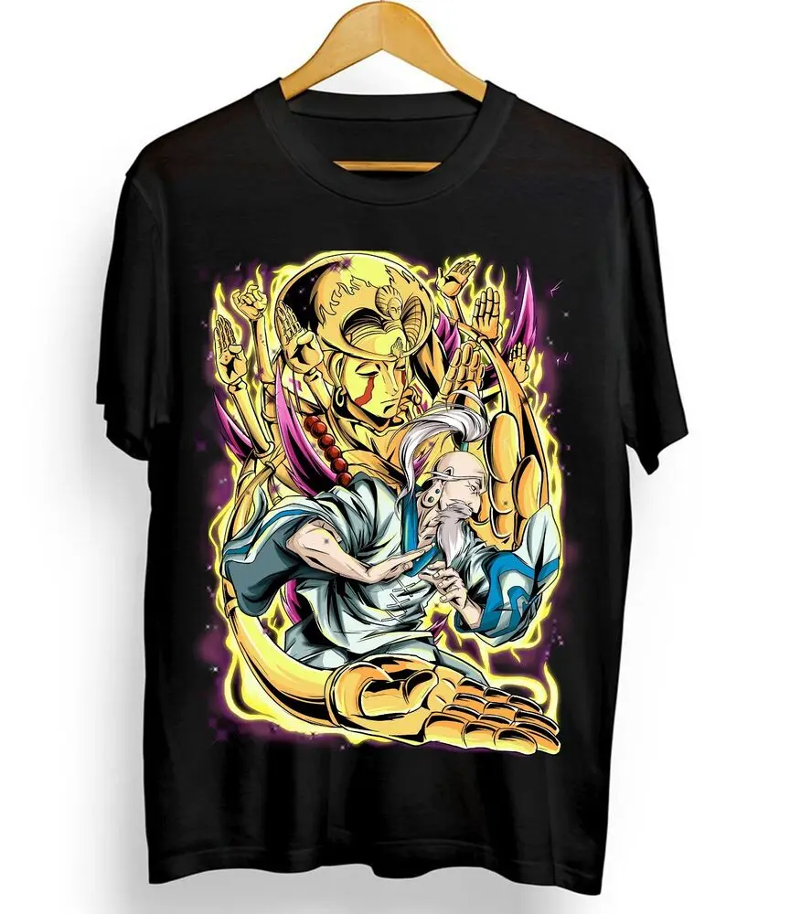 Isaac Netero T-Shirt Hunter x Hunter Manga Strip Anime Japanese Shirt All Size