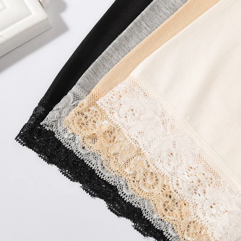 Pantalones de seguridad para niñas, pantalones de seguridad dos en uno, pantalones de tres partes, defensa de bordes no rodantes, desnudo u, precio