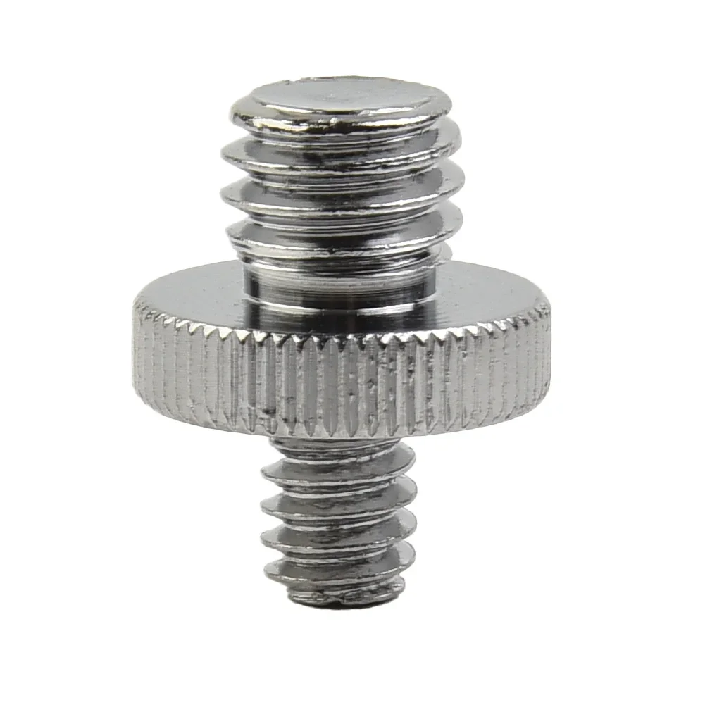 Macho para macho adaptador de parafuso para câmera tripé Stand, liga de alumínio, acessórios da câmera, 1 em, 4in, 3 em, 8in, 19mm Comprimento
