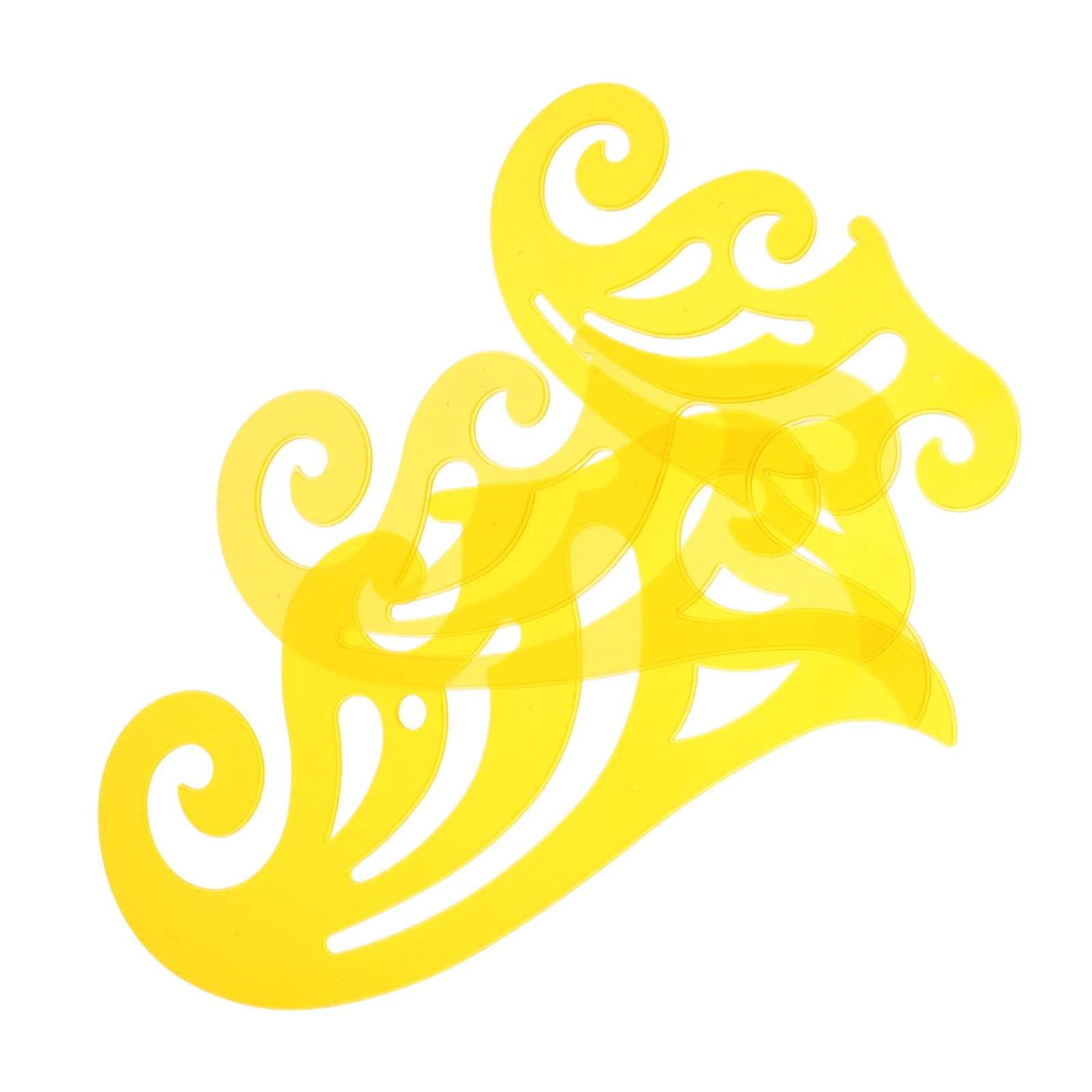 3pcs Sewing Pattern Curved Plastic Ruler For Quilting Measuring Cutting Fabric French Curve Ruler Sewing Measuring Tool For Diy