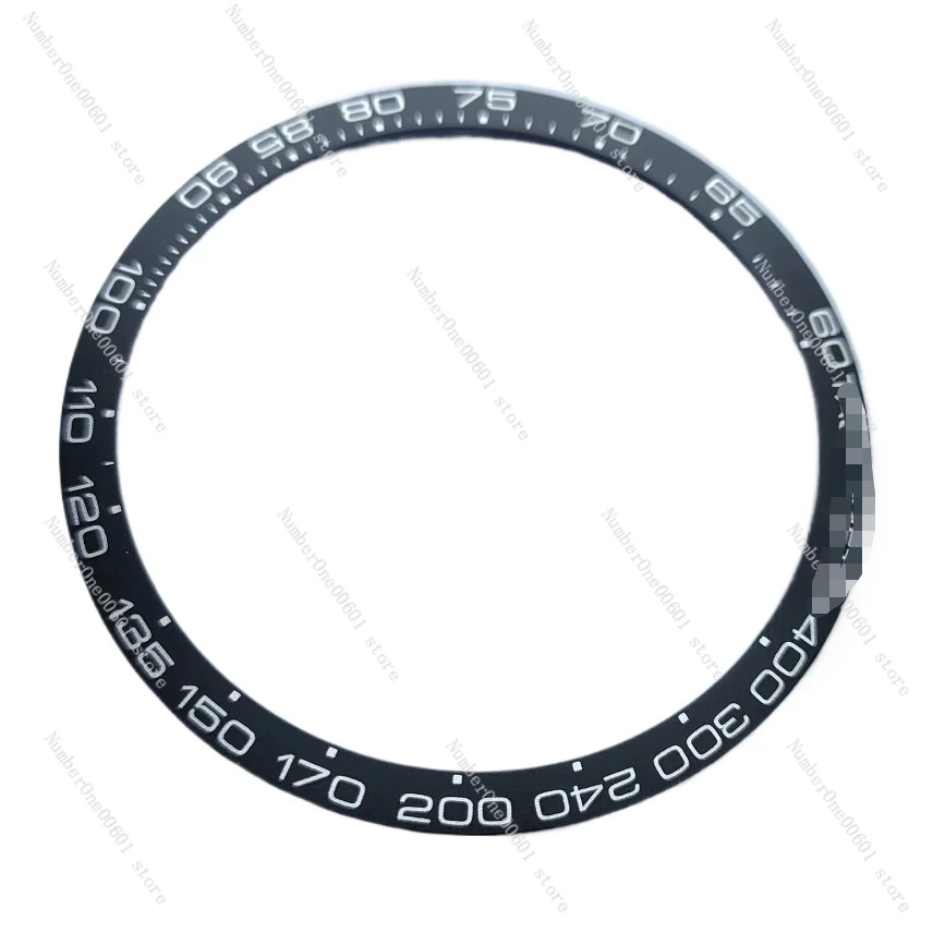 

For T125617A Original Bezel Daredevil Steel Bezel Black Bezel 43.8mm Watch Accessories