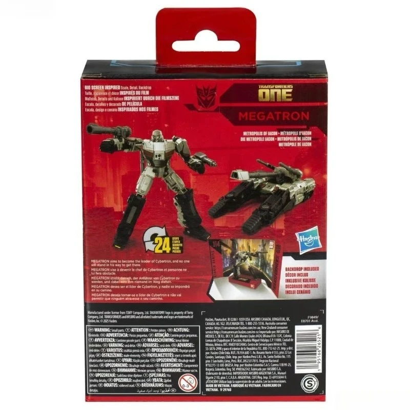 【Na stanie】 Zabawki transformujące SS-114 Megatron Action Human Toys Studio Series Boys Gifts Original Box