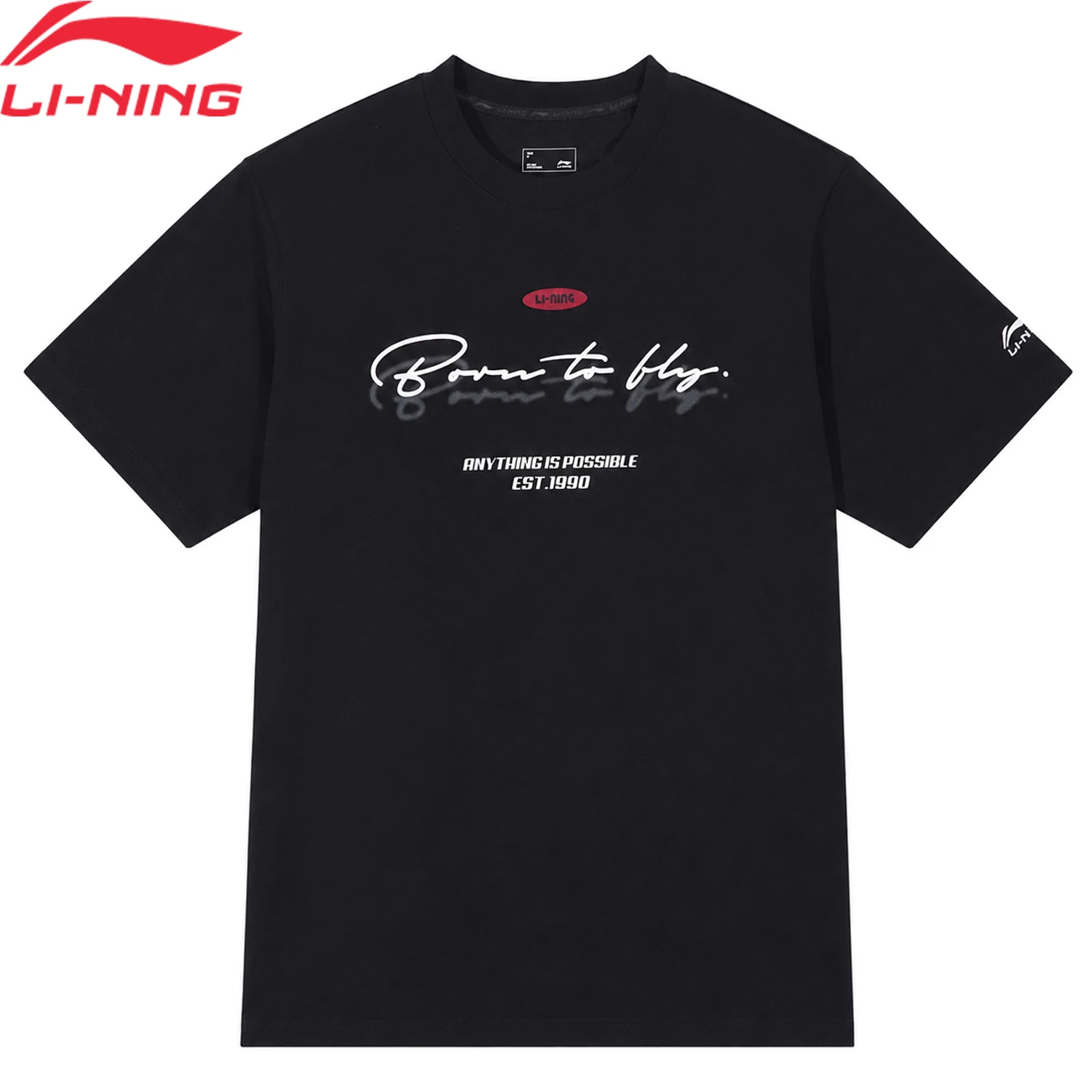 li-ning-メンズ-スポーツスタイル-半袖tシャツ-ln-cool-75-コットン-25-ポリエステル-レギュラーフィット-lining-カジュアル-プルオーバー-ahswd61