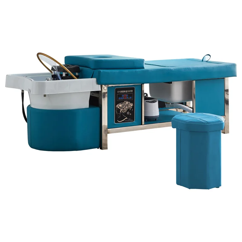

Foot therapy shampoo bed with water circulation fumigation integrated beauty salon hair salon barber shop