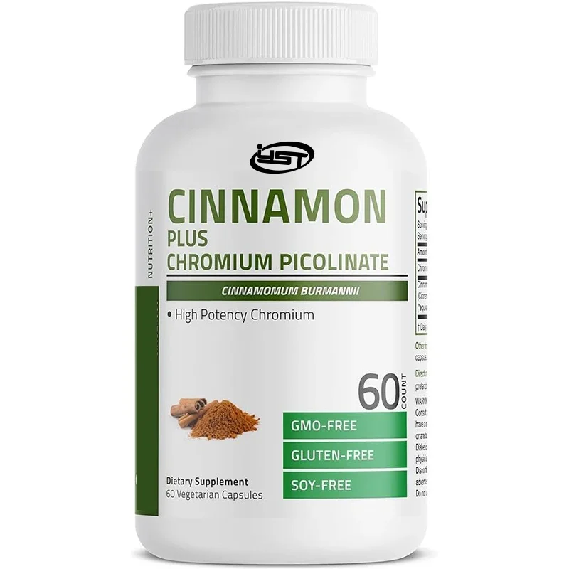 Chromium Picolinate Supplement, Efficient Chromium, Non GMO, 60 Vegetarian Capsules