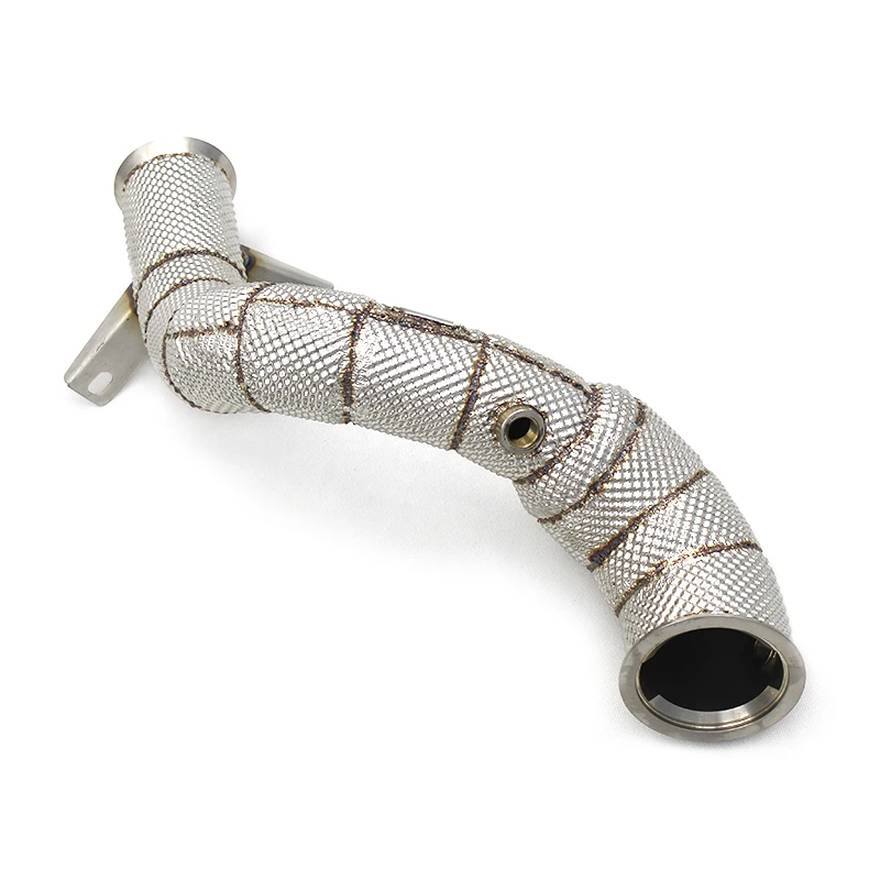 

OEM Catless Downpip For Mercedes-Benz C250 W205 2015-2023 1.5T High Flow Stainless Steel Exhaust Downpipe without catalyst