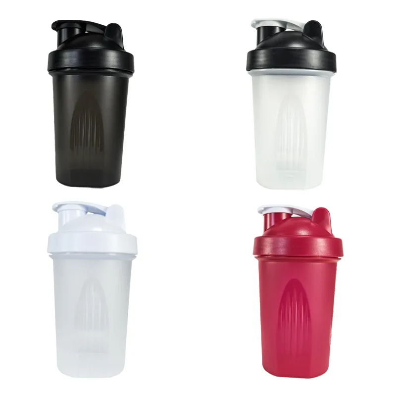 Copo Shaker de 600ml/20oz, Melhor Copo Portátil para Fitness, Copo Shaker de Proteína Livre de BPA com Misturador para Entusiastas de Fitness e Atletas