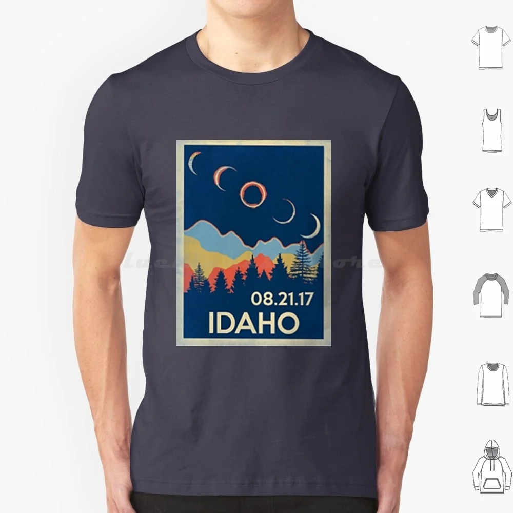 Vintage Idaho Solar 2017 Shirt T Shirt Men Women Kids 6xl Vintage Idaho 2017 Retro Classic Idaho 2017 Idaho 2017 Idaho Mountain