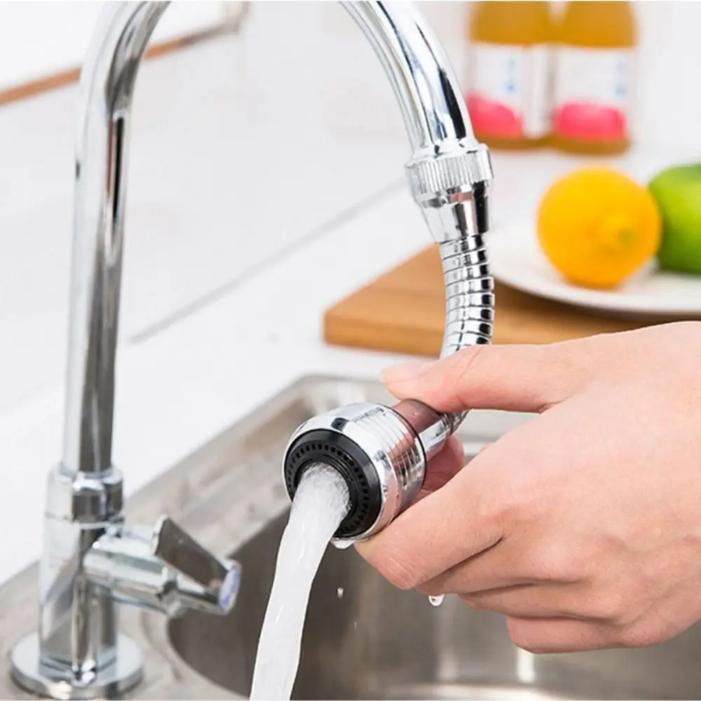 360° Rotate Kitchen Faucet Nozzle Splash Proof Household Washbasin Accessories Taps Filter Adapter Universal Flexible