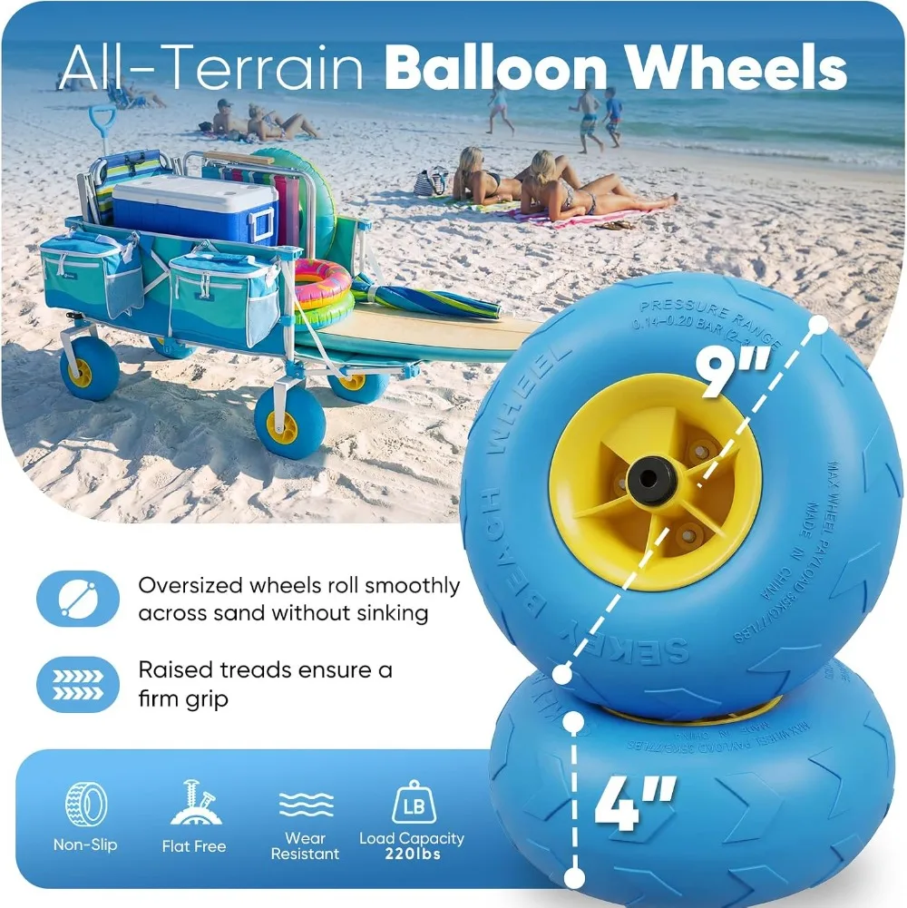 Heavy Duty Beach Wagon, 9