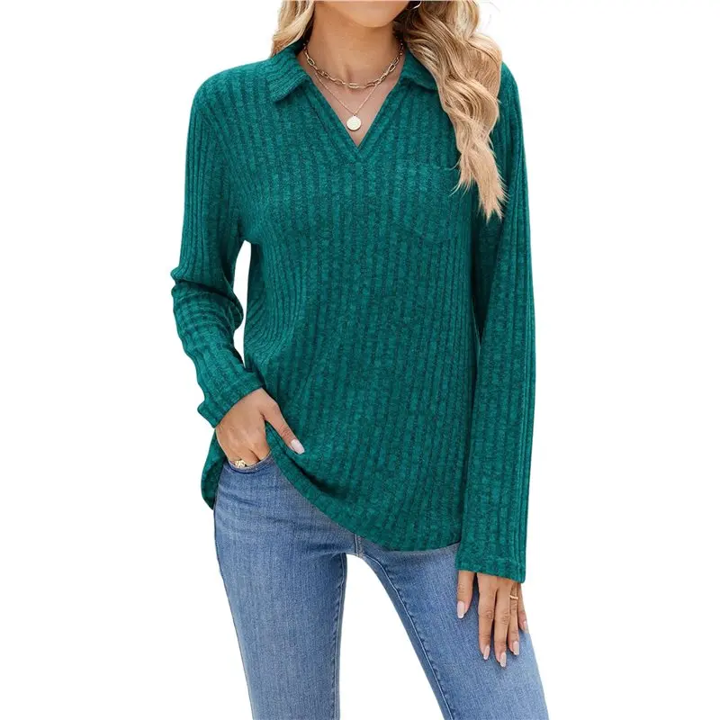 

CYL-Women's Long-Sleeved Collared Work Tops, Short-Sleeved Business Casual Dress Shirts, Summer Tops