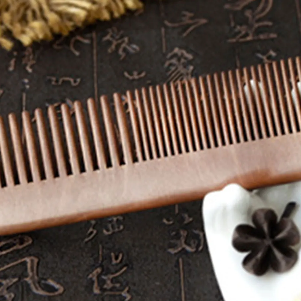 

Anti-static Wooden Comb for Women Natural Wood Hair Brush Detangling Smooth Scalp Massage Portable Small Rat Tail Combs