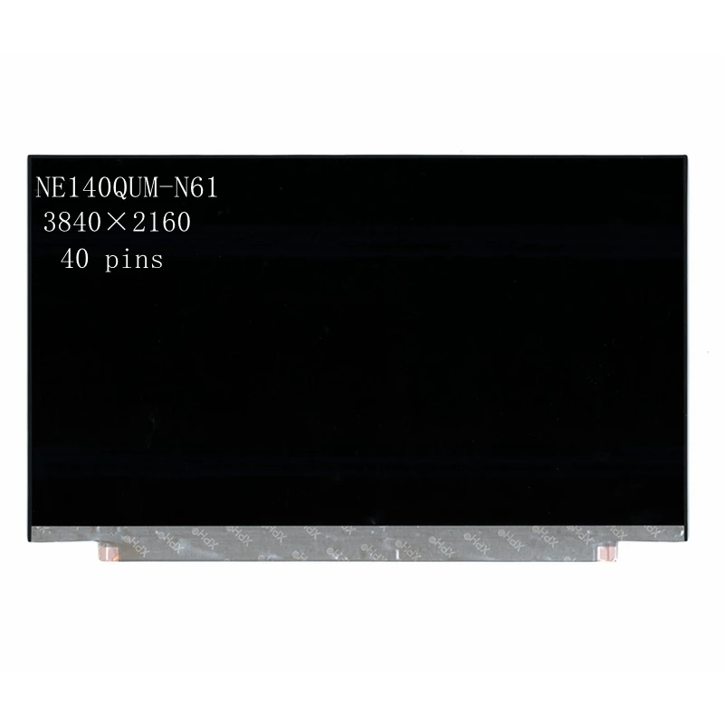 

14.0" Laptop LCD Display For Lenovo ThinkPad T14 Gen 1 20S0 20S1 NE140QUM-N61 FRU 5D10V82348 UHD 3840×2160