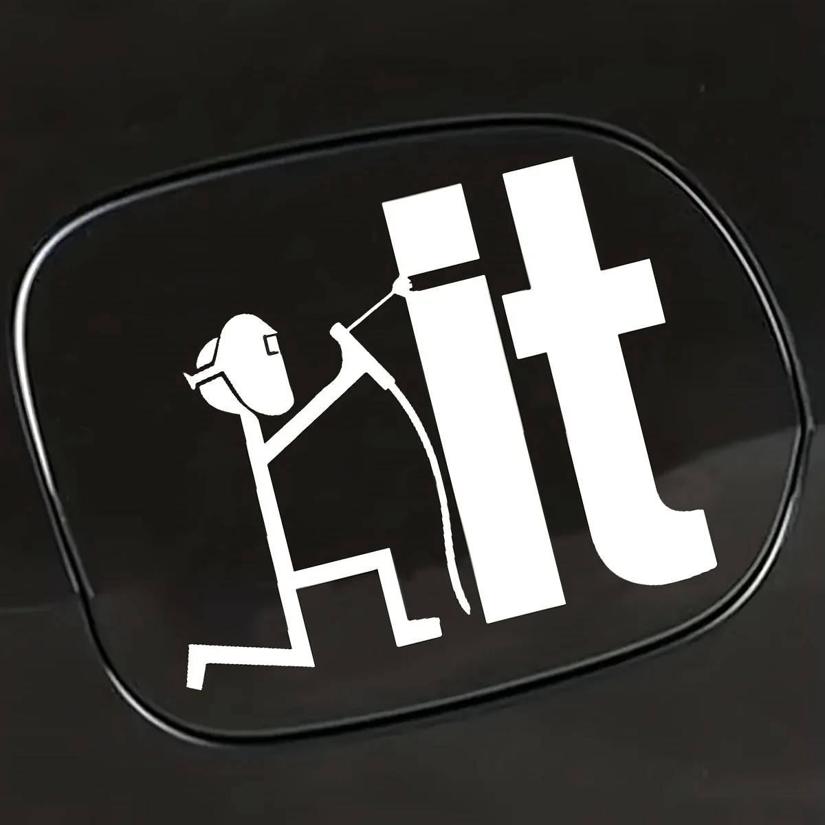 

1PC Cool Welding - Themed "It" Decal, Durable, for Cars, Laptops, Water Bottles, Journals, Phone Cases