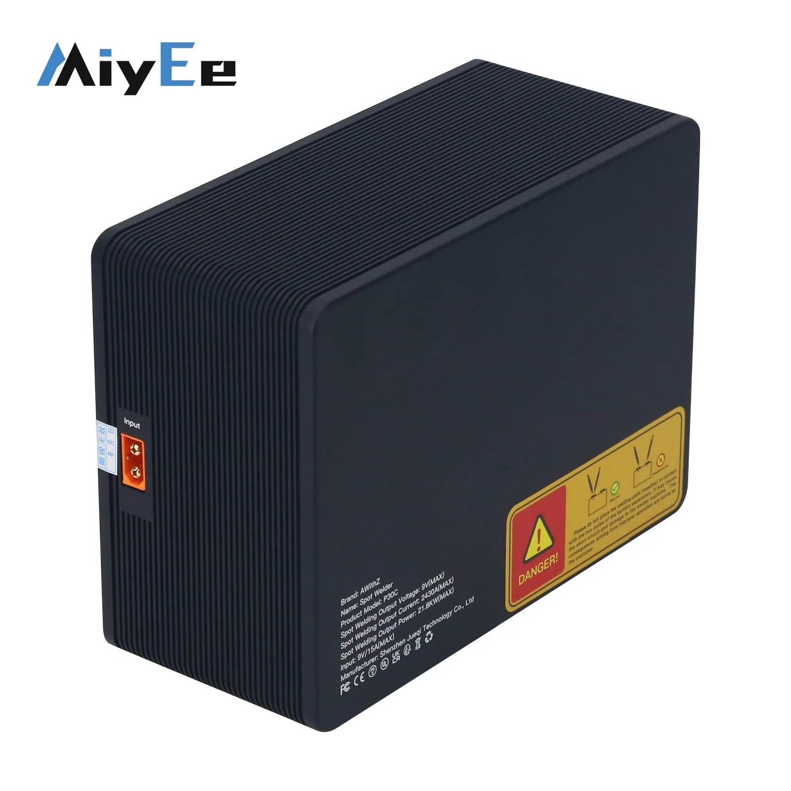 AWithZ P30C 21.8KW Spot Welder Energy Storage Spot Welding Machine for 0.8mm 18650 Lithium Batteries