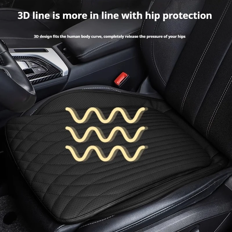 New Front Car Seat Cover  Leather Cars Seat Cushion Protector Automobiles Car Seat Pad For BMW Audi Honda Toyota Benz