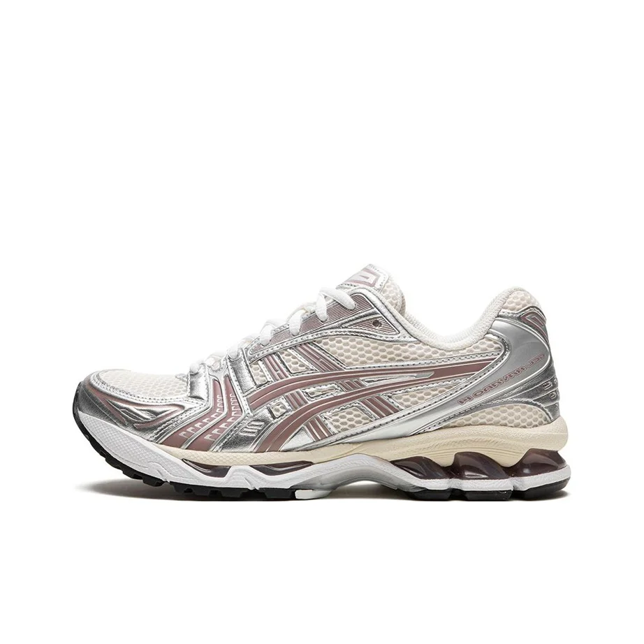 ASICS Gel Kayano 14 Running Shoes Men's Low Top White Red 1201A954-101