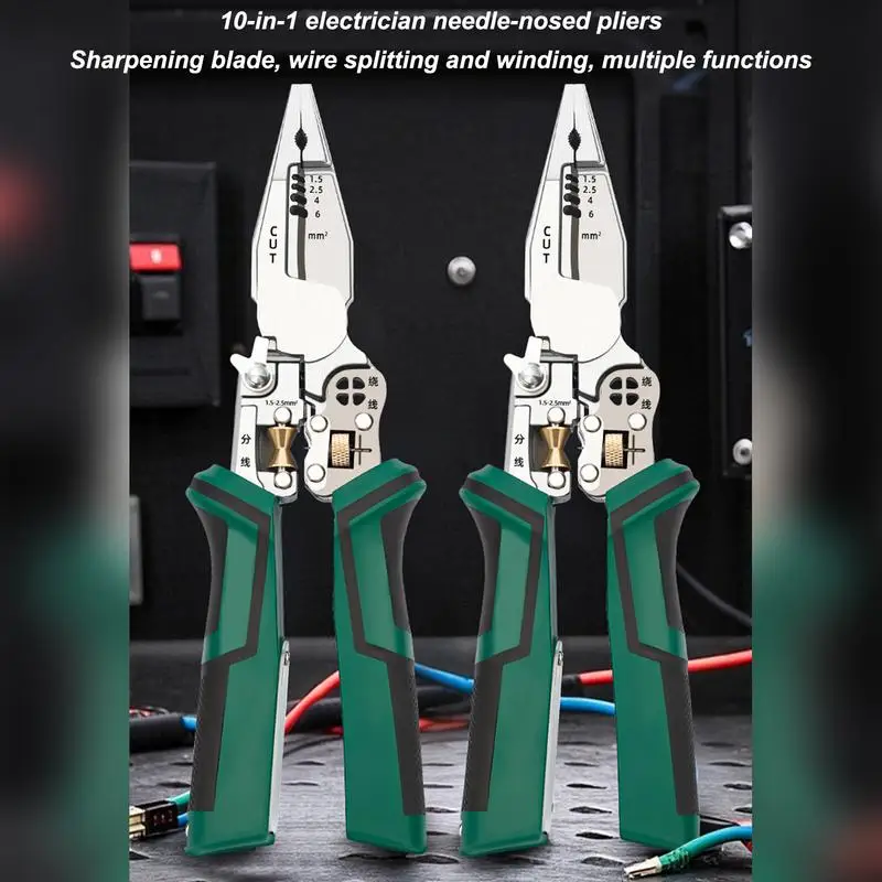 Wire Stripper Plier Multifunctional Plier Stripper For Electrical Cable Wire Cutter Tool For Electrician Maintenance Wire