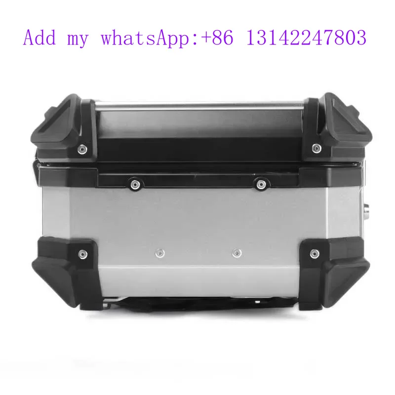 

Factory Hot Selling 25L Motorcycle Trunk Lage Case Aluminum Top Box Tail Tool Travel Storage Topbox Motor Scooter Acce