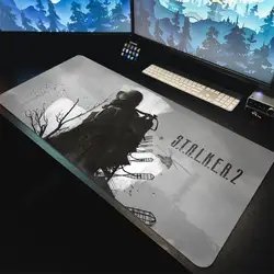 S_stalker 2 Mouse Pad 1200x600 xxx Characters Related to  Mouse Pad 5mm Gaming Desk Mat Thicking Super Big Large Desk Gadgets Ca